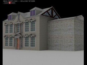 old house 3D Model