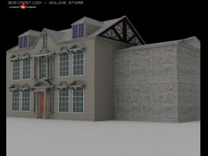 old house 3D Model