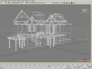 old house 3D Model