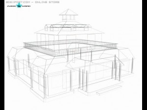 club house 3D Model