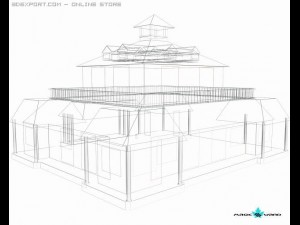club house 3D Model