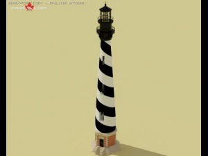 phare Modèle 3D