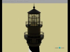 light house 3D Model
