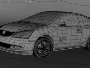 honda 3D Model