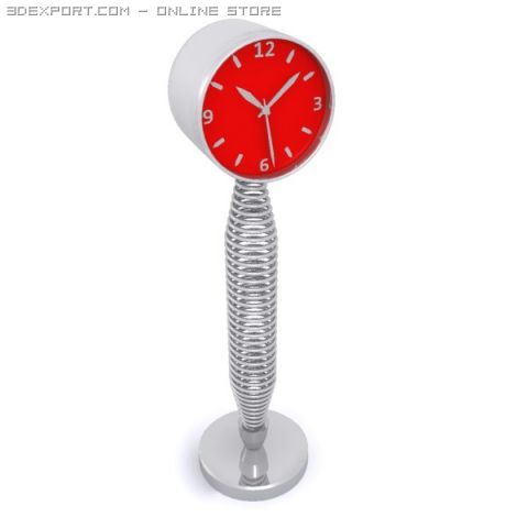 table watch Model 3D .c4d .max .obj .3ds .fbx .stl .blend