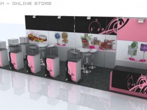 stand 3d Modelo 3D