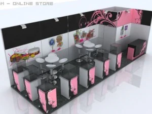stand 3d 3D Model