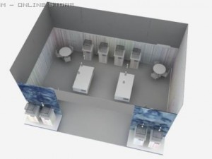 stand 3d 2 Modèle 3D