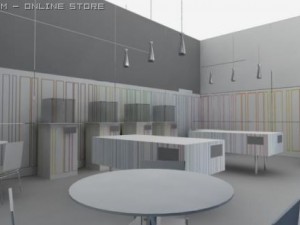 stand 3d 2 Modèle 3D