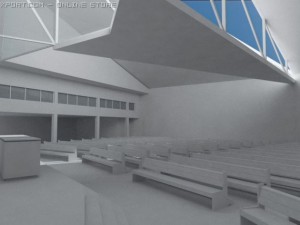 new church 3D मॉडल