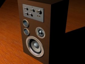 karaoke speaker 3D Model