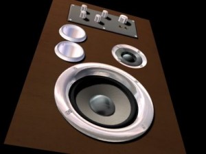 karaoke speaker 3D मॉडल