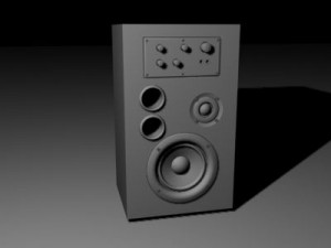 karaoke speaker 3D मॉडल