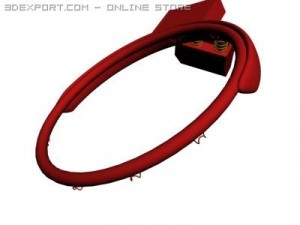 basketball hoop 3D Model