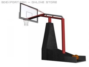 basketball hoop 3D Model