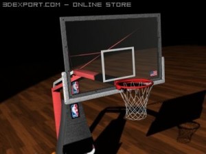 basketball hoop 3D Model