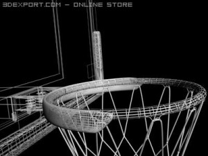 basketball hoop 3D Model