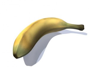 banana 3D Модель
