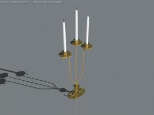 candle holder 3D Modell
