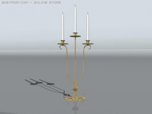 candle holder 3D Modell