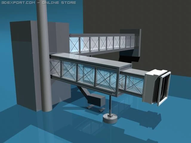 filghtgate 3D Model .c4d .max .obj .3ds .fbx .stl .blend 