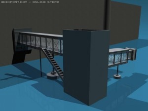 filghtgate 3Dモデル