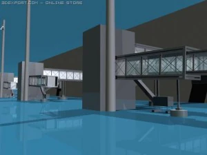 filghtgate 3D Model