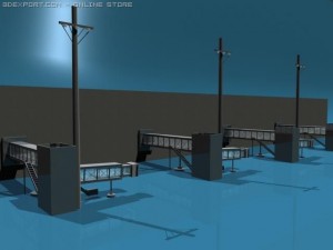 filghtgate 3Dモデル