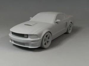 ford mustang shelby gt 2007 3D Model