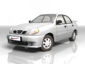 daewoo lanos 3D Model