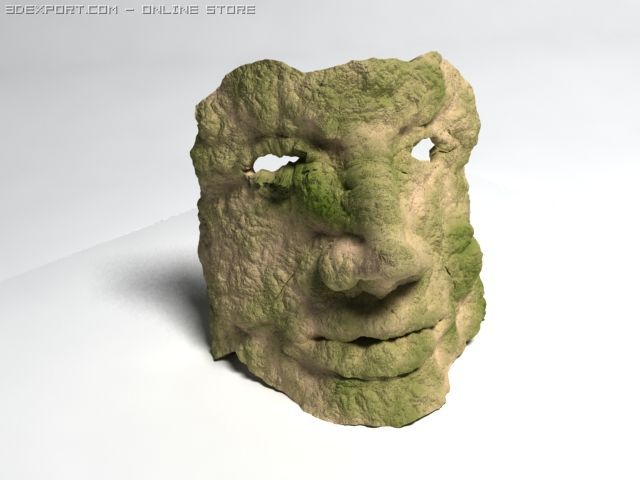old mask 3D मॉडल .c4d .max .obj .3ds .fbx .stl .blend 