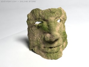 old mask 3D Model