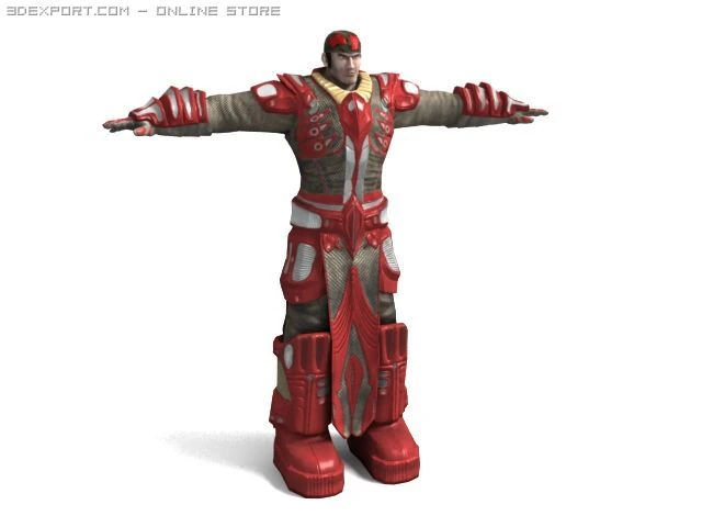 supercharacter 3D Model .c4d .max .obj .3ds .fbx .stl .blend
