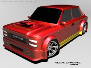 zastava mm concept 3D Model