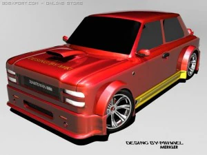 zastava mm concept 3D Model