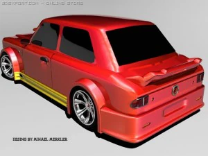 zastava mm concept 3D Model