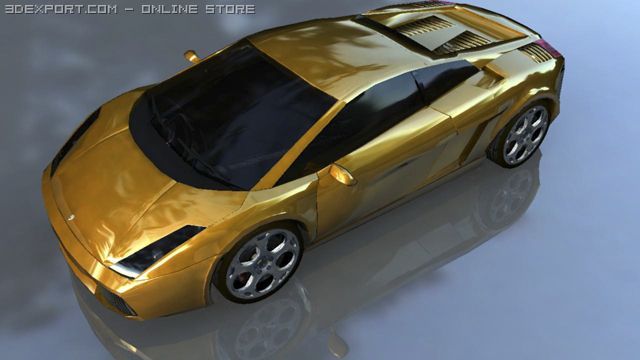 lamborghini gallardo 3D-Modell .c4d .max .obj .3ds .fbx .stl .blend 
