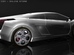 lamborghini gallardo 3D-Modell