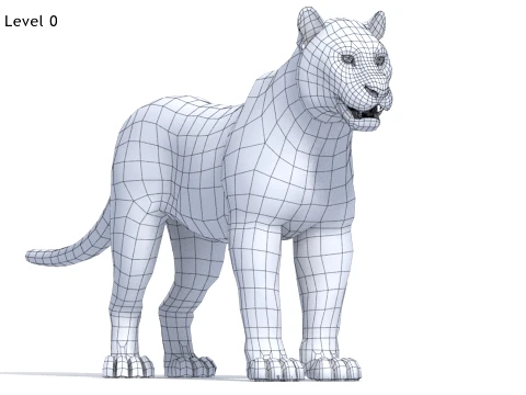 Tiger 3D Model