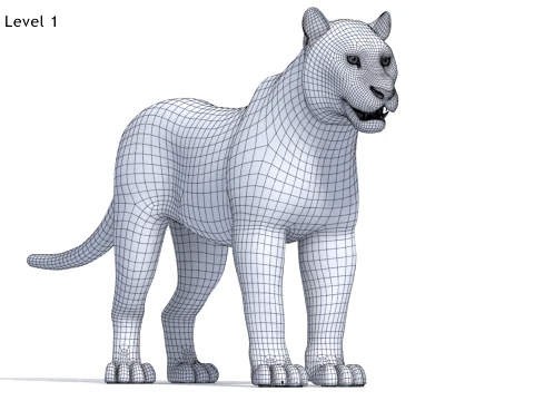 Tiger 3D Model