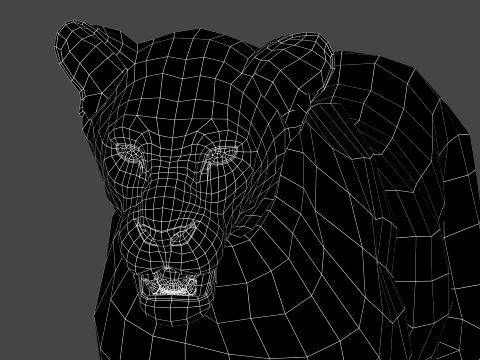 Animated Lioness - Low-Poly Game-Ready 3D Model