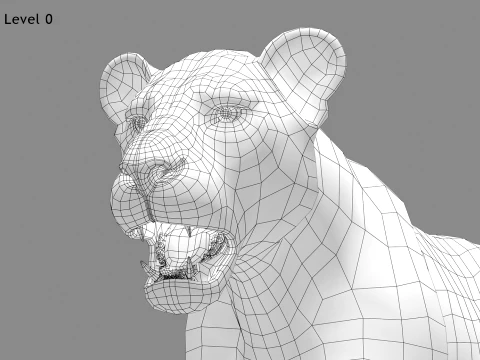 Rigged Lioness - Game-Ready Realistic 3D Model