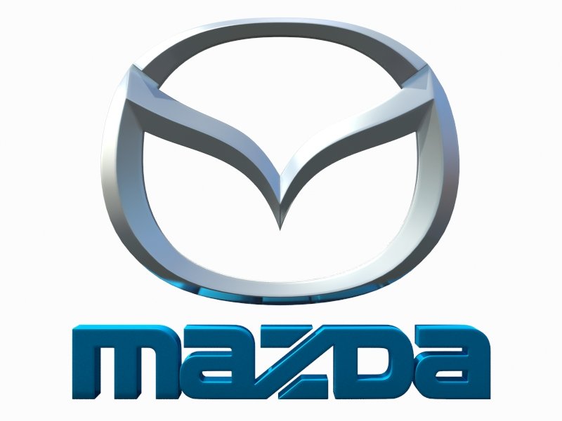 Mazda Logo 3d 模型in 汽车配件3dexport