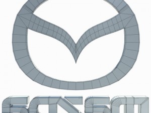 Mazda logo 3D-Modell