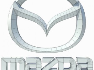 Mazda logo 3D-Modell