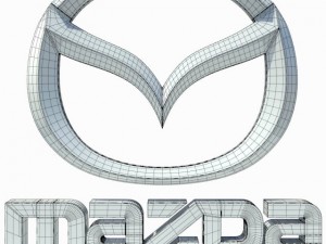 Mazda logo 3D-Modell