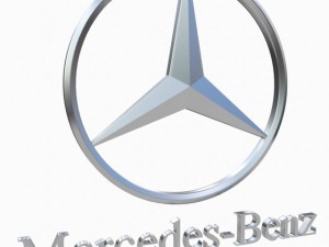 Mercedesbenz logo 3D 模型