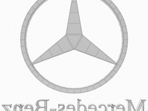 Mercedesbenz logo 3D 模型