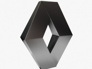 Renault logo 3D मॉडल