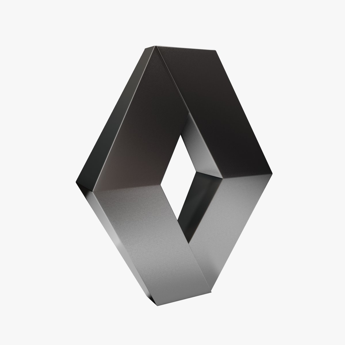 renault logo 3D Model in Parts of auto 3DExport